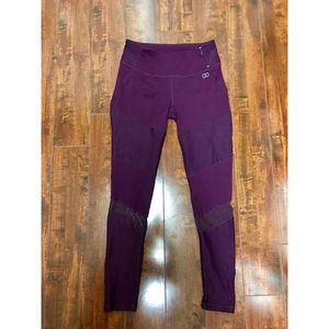 CALLA by Carrie Underwood plum colored leggings